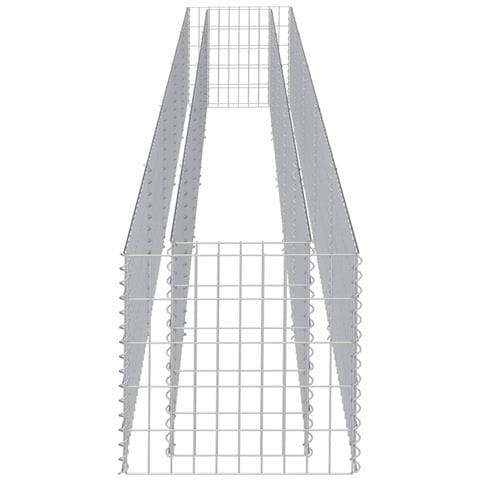 Gabbione Fioriera In Acciaio Zincato 450x50x50 Cm - Foto 7