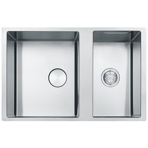 Box Center BWX 120-41-27 Lavello da Incasso 1 e 1/2 Vasche Dimensioni 82 x 52 cm Colore Inox - Foto 2