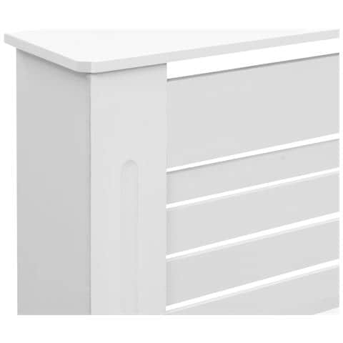 Copertura per Radiatore Bianca 152x19x81,5 cm in MDF - Foto 2