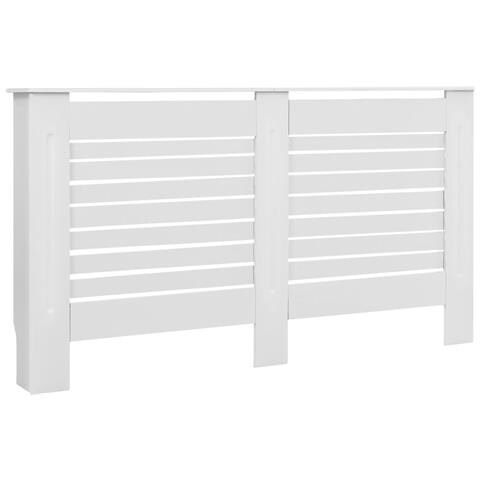 Copertura per Radiatore Bianca 152x19x81,5 cm in MDF - Foto 1