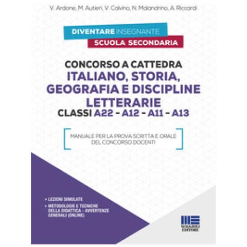 V. Ardone - Concorso a cattedra Italiano, Storia, Geografia e Discipline letterarie Classi A22 - A12 - A11 - A13 - Foto 1