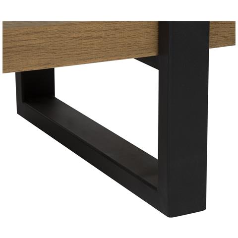 Scaffale Con 3 Mensole Colore Legno Scuro Timber - Foto 17