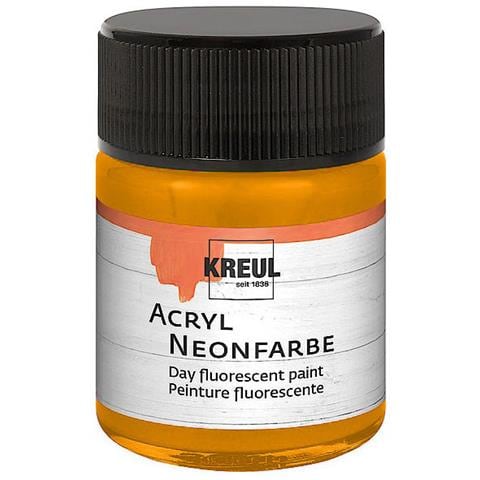 Colori Acrilici Kreul Fluo 50 Ml Neon Arancio - Foto 1