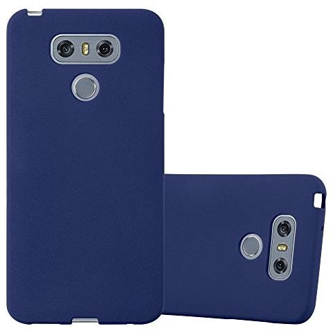 Cadorabo Custodia Compatibile Con Lg G6 In Frost Blu Scuro - Coperchio Protettivo In Silicone Tpu Flessibile - Foto 1