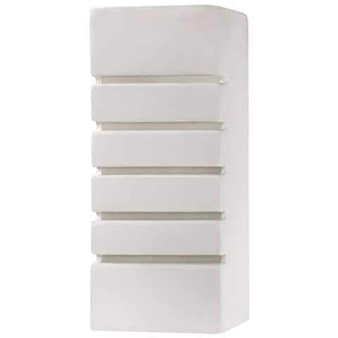 Lighting Samir - Lampada Da Parete In Ceramica, Colore: Bianco - Foto 1