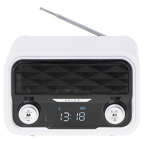 Ad1185 Radio Bluetooth Fm, Riproduzione Mp3, Porta Usb, Scheda Sd, Senza Fili Portatile - Foto 13