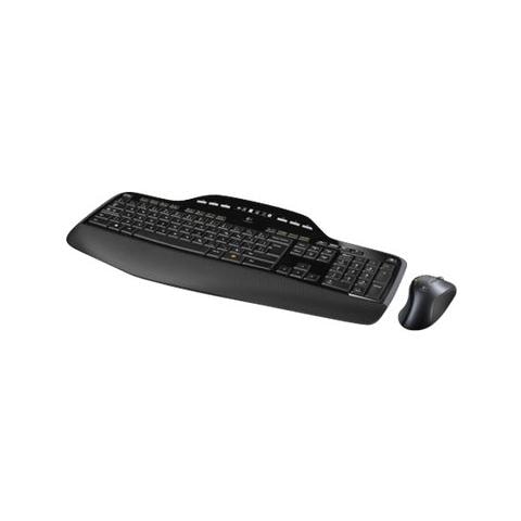 MK710, RF Wireless, QWERTY, PC / server, Nero, LCD, USB - Foto 13