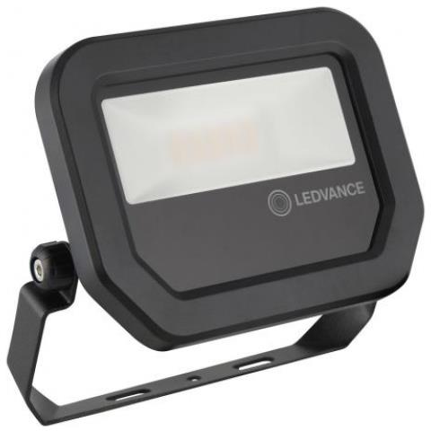 Faro Led Da Esterno 10w Nero 840 Kelvin Con Staffa - Ledvance Flood10840bg3 - Foto 1