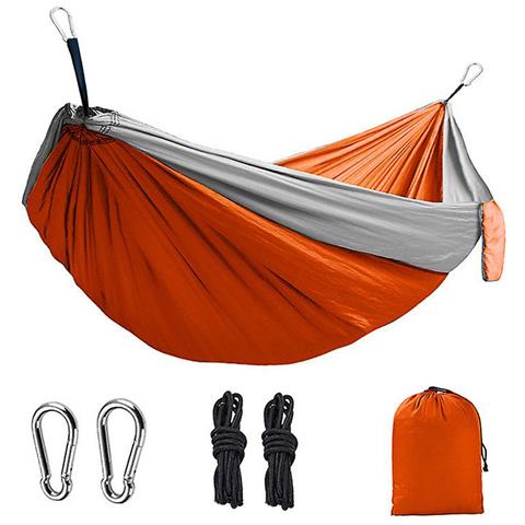 HTN Hammock Da Campeggio 270x140 Cm Per 2 Persone Portatile Hammock Parachute Nylon Double Jiujio