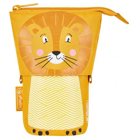 Lion Astuccio Portamatite Poliestere Arancione, Giallo - Foto 1