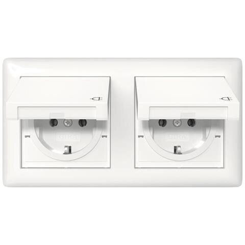 415803 Schuko Kd + Set Ip44 + Rahme (415803) - Foto 1