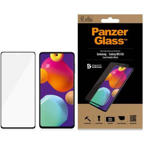 Samsung Galaxy A23 Case Friendly Black Pellicola Proteggischermo Trasparente 1 Pz - Foto 2