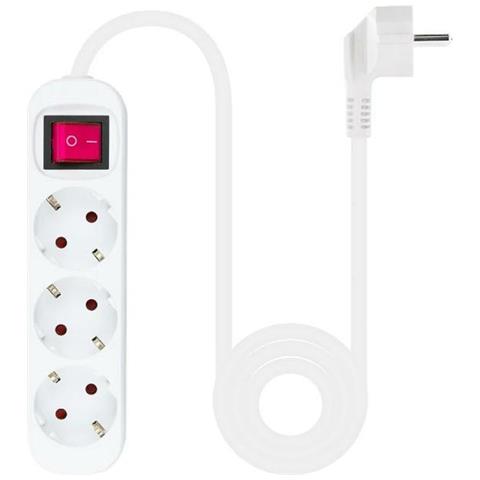 Ciabatta Multipresa 10.38.0003 3680 W 250 V 1,4 M - Foto 3