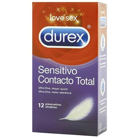 Preservativi Durex Sensitivo Contacto Total 12 Unità - Foto 1