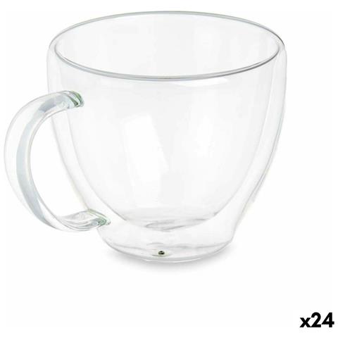 Tazza Trasparente Vetro Borosilicato 140 Ml (24 Unità) - Foto 1