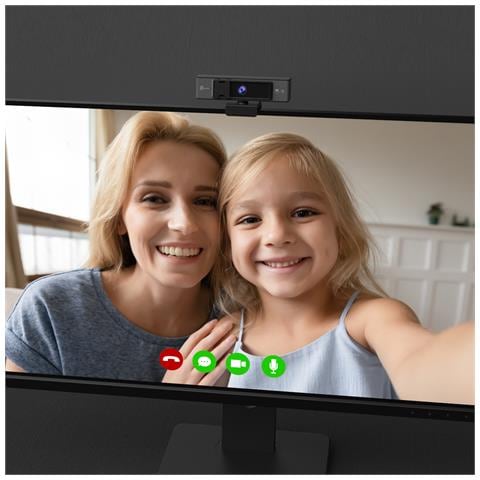JVCU435-N Webcam USB™ 4K Ultra HD con telecomando con zoom digitale 5x - Foto 2