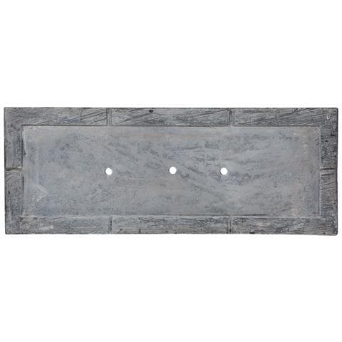 Vaso Per Piante Nero 80 X 30 X 92 Cm Thimena - Foto 7