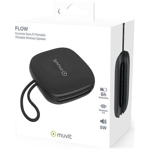 Altoparlante Wireless 5.3 Flow Portatile, Nero - Foto 5