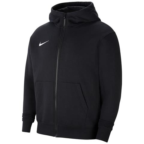 Felpa Con Cappuccio Full Zip Cw6891-010 Bambino Taglia L Colore Nero - Foto 1
