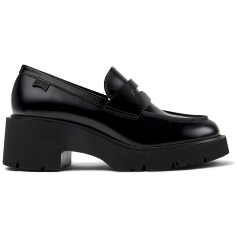 Milah Loafers Mocassino Pelle Di Mucca Scarpe Donna Nero Eu 36, K201425-002 - Foto 2