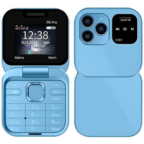 Telefono Servo I16 Blu 16 GB Dual Sim Display 1.77" HD Micro USB V2.0 Radio Fm - Foto 2