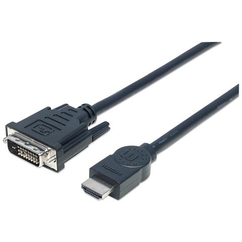 Cavo Adattatore HDMI a DVI-D 3m Nero - Foto 1