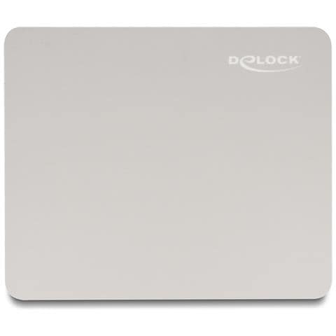 Mouse pad grigio 220 x 180 mm rivestimento in vetro - Foto 2