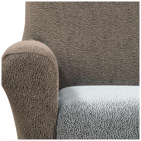 Copridivano Elasticizzato Cosmic In Cotone Colore Grigio Misura 2 Posti - Foto 5