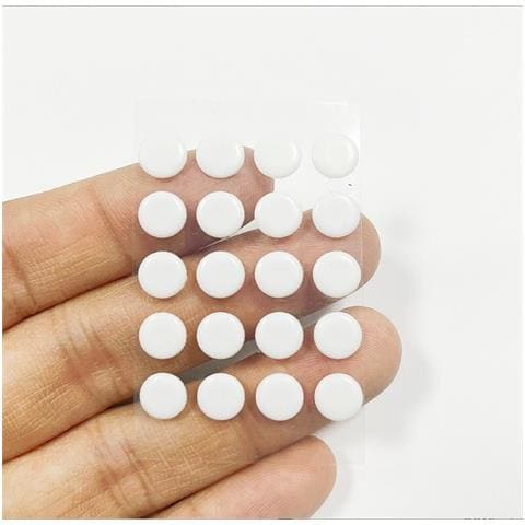Pattini Per Mouse In Teflon Ice Edition, Bordo Arrotondato 7mm, 20 Pezzi, Compatibili Con Mouse Logitech White - Foto 5