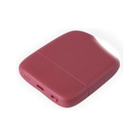 Powerbank 5000 Mah + Cavo Multi Ice-p 28% Plastica Riciclata, Rosso - Foto 1
