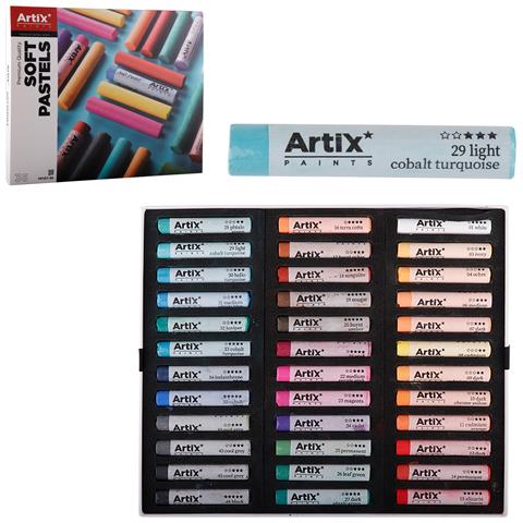 Pittura Pastella Rotonda 36 Colori - Foto 1