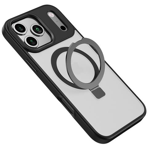 Custodia Magnetica Nera Con Supporto Compatibile Con Iphone 13 Pro - Antiurto E Anti-impronta - Foto 1