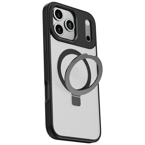 Custodia Magnetica Nera Con Supporto Compatibile Con Iphone 13 Pro - Antiurto E Anti-impronta - Foto 2