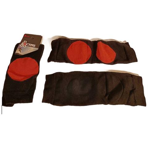 Set Di Protezioni Sportive Da Uomo Resistenti Nere 2 Paia - Foto 1