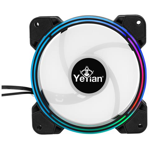 Typhoon Lii Master Kit 3 Ventole Argb Nere Da 120 Mm + 2 Strisce Led Argb + Controller - Foto 1