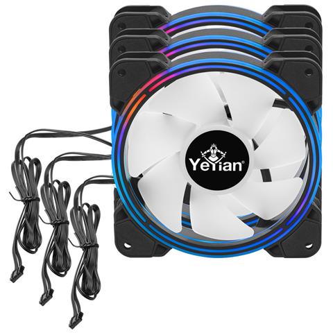 Typhoon Lii Master Kit 3 Ventole Argb Nere Da 120 Mm + 2 Strisce Led Argb + Controller - Foto 2