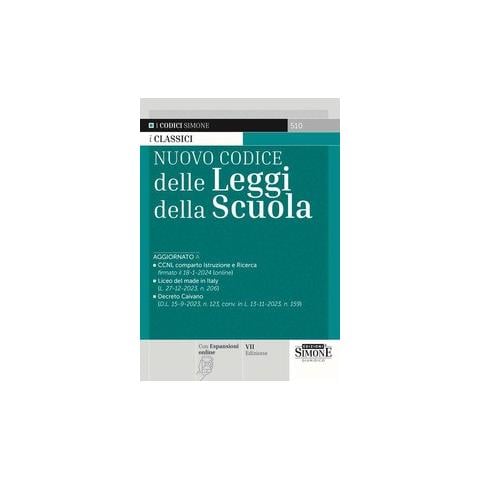 Nuovo codice delle leggi della scuola. Con espansione online - Foto 1