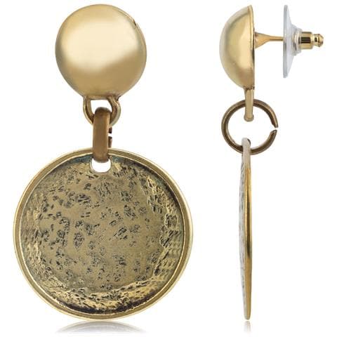 Orecchino A Specchio Dorato - Foto 1