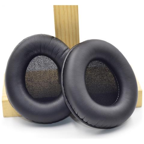 2 Cuscinetti Auricolari In Pelle Proteica Nera Compatibili Con Cuffie Wireless Jlab Studio Pro - Foto 2