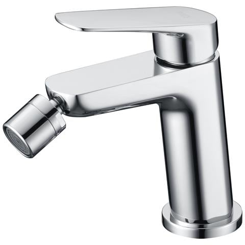 Imex Miscelatore Bidet Monocomando Cromato Corpo In Ottone E Zama Cartuccia Ceramica Ø25 Mm Tubi Flessibili 3-8 Inclusi Serie Belgica Imex-bdz044-2 - Foto 1