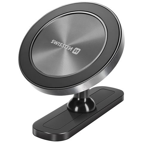 Supporto Magnetico Magsafe Per Iphone 12-17 6 Magneti Rotante A 360°, Nero - Foto 1