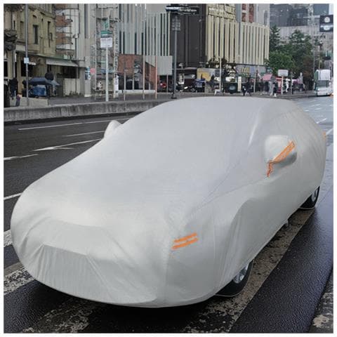 Copriauto Universale 210t In Poliestere Taffetà - Grigio, Impermeabile, Antipolvere, Parasole  Xxl - Foto 2