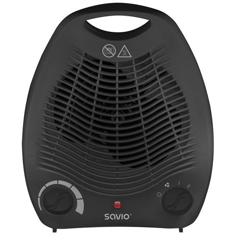 Termoventilatore Elettrico da Pavimento AD-02 B 2000 W Nero - Foto 1