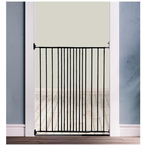 Safetots Cancelletto Di Sicurezza Per Bambini Extra Alto Con Montaggio A Vite, 62,5cm - 106,8cm, Nero, Altezza Di 103,5cm - Foto 2
