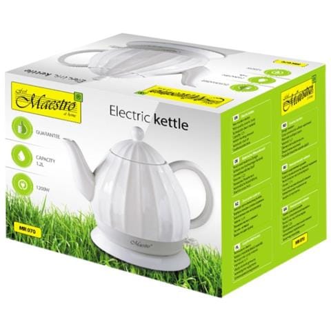 Bollitore Elettrico Feel Mr070 1,2 L 1200 W Bianco - Foto 3