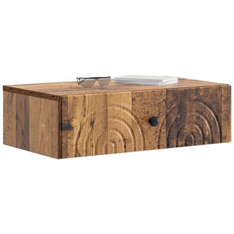 Tavolino da Parete Laterale Legno antico 59 x 34,5 x 17 cm - Foto 2