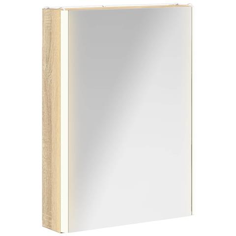 Mobiletto per specchio da bagno Rovere Sonoma - Foto 1