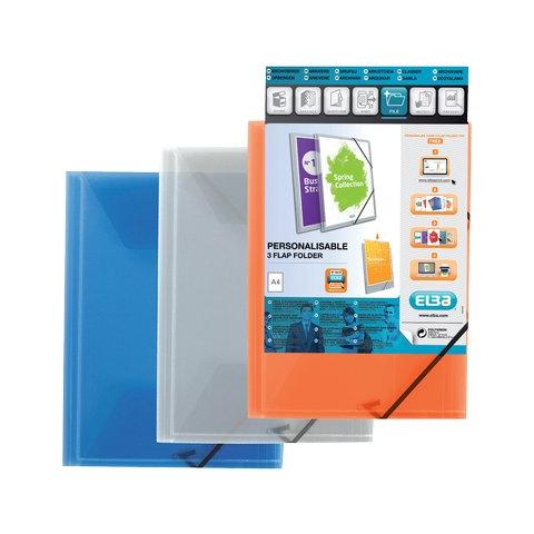 pz. 1 Cartella 3 lembi persoPolyvision 100201152 blu - Foto 1