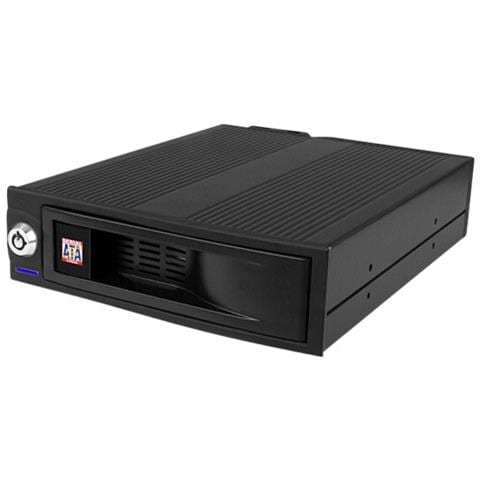 IB-170SK-B, 8,89 cm (3.5") , SATA, 1 x 15Pin SATA, 1 x 7Pin SATA, 1x 5.25'', Nero, HDD - Foto 2