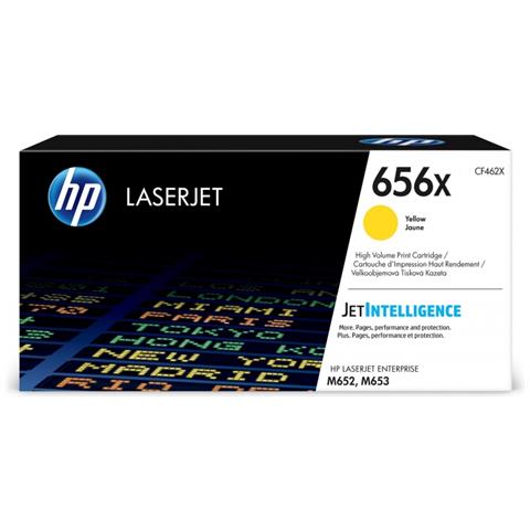CF462X 656X Toner Originale Giallo per LaserJet M652dn Capacità 22000 Pagine - Foto 1